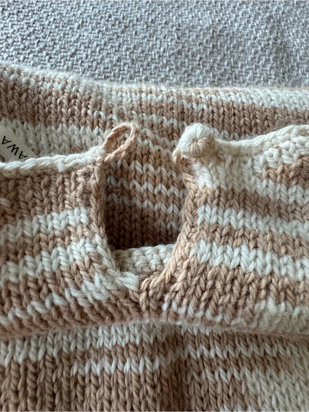 Wild Wawa wool alpaca set 12/18m